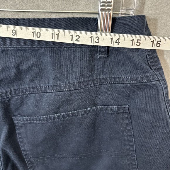 CJ Banks Womens Carpenter Pants Blue Plus Size 14W - Picture 9 of 10